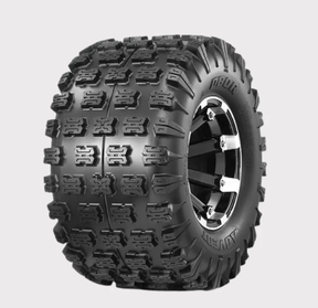 Obor Advent MX-S WP06 ATV tire, 18x10x8, 255/50-8, 4-ply soft-compound for off-road traction.