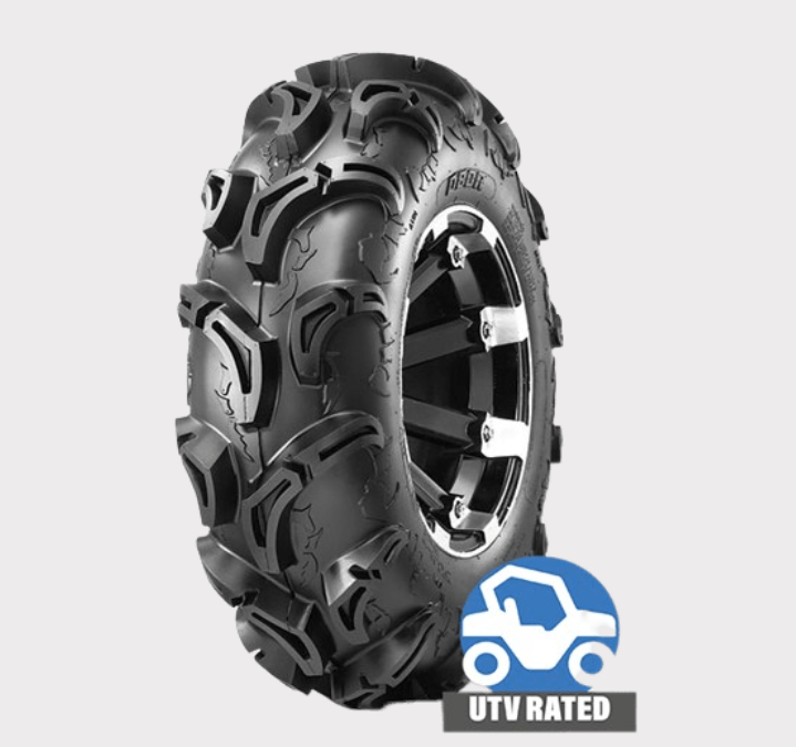 Obor 27x9x12 Atv Tyre Mud Terrain WU23 Scorpio 6 Ply Durable Traction For Muddy Conditions
