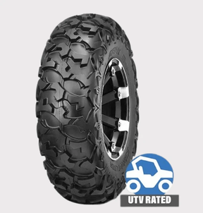 OBOR Cornelius ATV Tire 26x9x14, 6-ply all-terrain, UTV rated badge visible.
