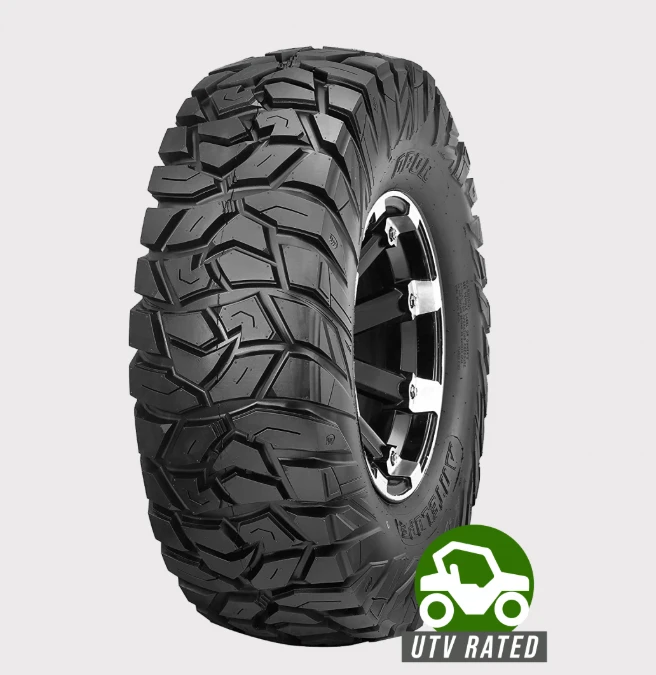 Obor WL03 Antelope ATV tire, 25x10R12, 8-ply, non-directional tread, suitable for SxS, UTV rated