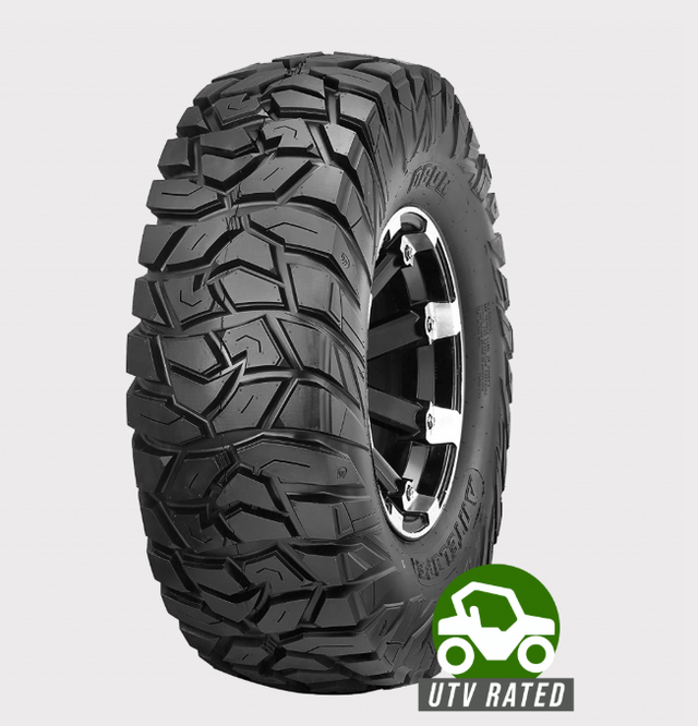 ATV/UTV tire Obor WL03 Antelope 25x8R12 8-ply for all-terrain use; UTV Rated badge visible