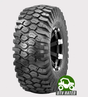 Obor 26x11R14 ATV tire, black, 8-ply radial with aggressive off-road tread, UTV rated