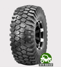 Obor P3057 crawler ATV tyre, black 25x10R12, 8-ply radial with UTV rated badge