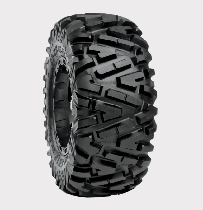 Duro DI-2025 Power Grip ATV tire, 26x10R14, 4-ply E-marked, black mud-terrain tread