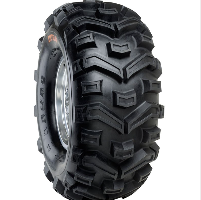 24x9x11 4 Ply Duro DI2010 Buffalo ATV Tyre E Marked Multi Directional V Shaped Tread for Mud and Gravel UK