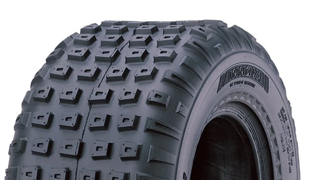 Innova IA-8009 ATV tire with knobby tread, 145/70-6