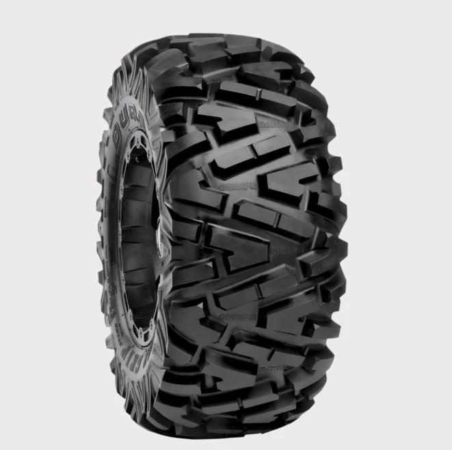 Duro DI2025 Power Grip ATV tire, 25x10R12, 6-ply radial for mud and rough terrain, black