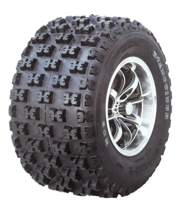 Forerunner EOS ATV rear tyre 22x10x10, 6-ply, black knobby all-terrain tyre
