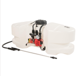 Fimco 25-Gallon ATV spot sprayer with 15 ft hose and high-flow pump