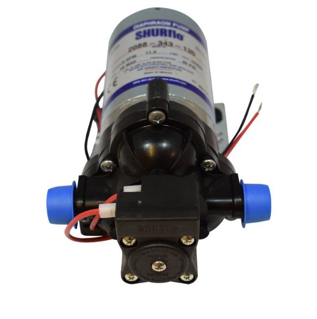Shurflo 12V Water Pump 11.3 LPM 2038B External Male Thread RV Boat Portable OffGrid