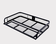 ATV City universal rear ATV basket, 1000x590x160mm heavy-duty powder-coated steel cargo carrier for fishing camping