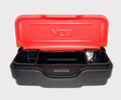 ATV storage box ATV City red and black for front/rear ATV rack with two lift-out trays and bolt-on mounting kit