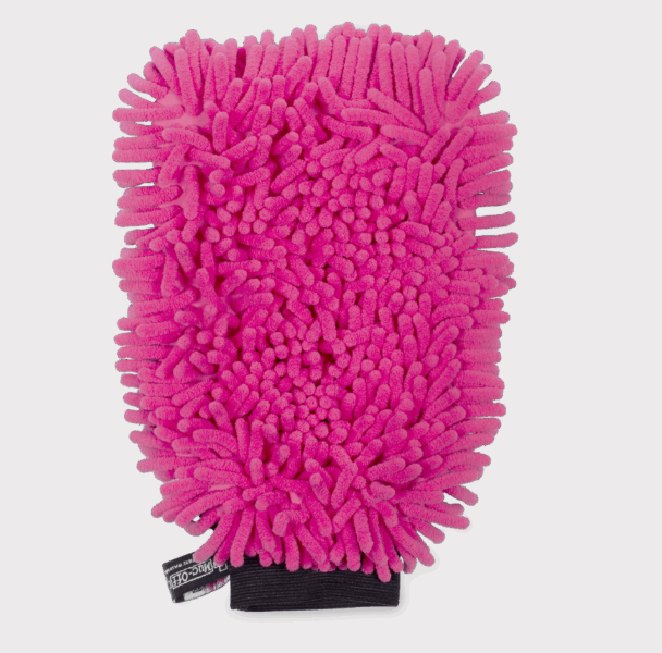 Muc-Off 2 in 1 Microfibre Wash Mitt for ATV and Motorcycle Cleaning Scratch Free Swirl Free Finish