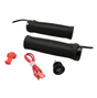 Heat Demon clamp-on ATV black heated grips with wiring harness, switch, and mounting hardware