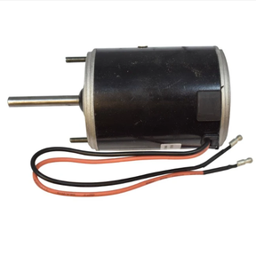 C-Dax 12V DC 150W SM70/75 sprayer motor, black metal housing with red and black leads