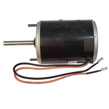 C-Dax 12V DC 150W SM70/75 sprayer motor, black metal housing with red and black leads
