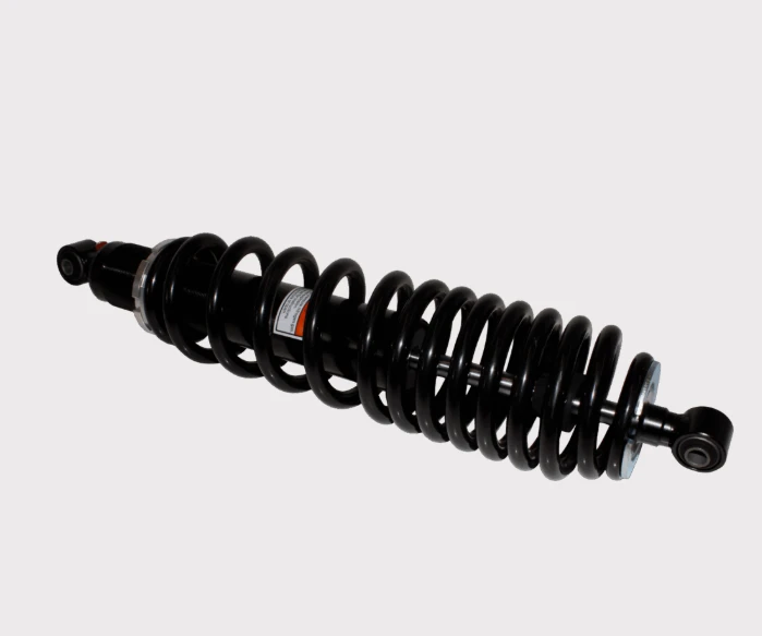 Hyper rear gas shock absorber with black coil spring for Can Am Defender HD8/HD10, adjustable preload