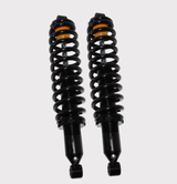 Hyper Pair Front Shocks for John Deere Gator 855D AM142426, black with orange springs