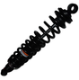 Hyper rear shock absorber for Honda Foreman 450 4x4 ATV, black preload-adjustable gas shock