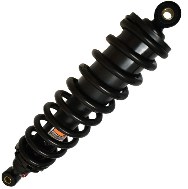 Hyper front shock absorber for Honda TRX350 Rancher ATV (2000-2006), preload adjustable, black coilover