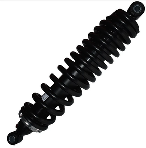 Hyper rear shock absorber for Yamaha Rhino 700 ATV (2008-2013); gas-charged, preload adjustable, black coilover