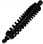 Hyper rear shock absorber for Yamaha Rhino 700 ATV (2008-2013); gas-charged, preload adjustable, black coilover