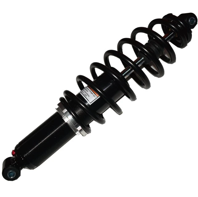 Hyper rear shock absorber for Polaris Sportsman, preload-adjustable gas shock (OEM 7043100).