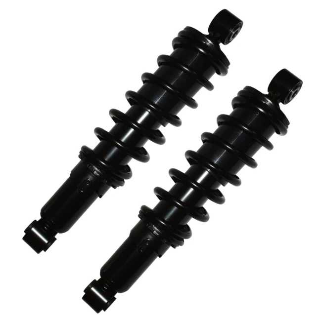 Hyper front gas shock absorbers pair, preload adjustable, black for Honda TRX250 ATV 2003–2020