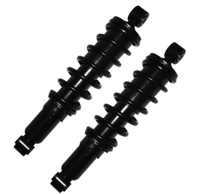 Hyper front gas shock absorbers pair, preload adjustable, black for Honda TRX250 ATV 2003–2020