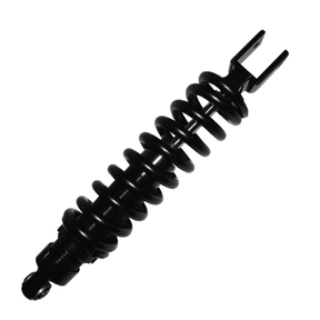 Hyper rear shock absorber with coil spring, black finish; fits Honda CRF150/CRF230F with adjustable preload