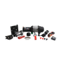 Winch by All Balls Racing 3500lb 12V steel wire kit with remote switch for ATV/UTV, 39ft cable, 4-bolt mount