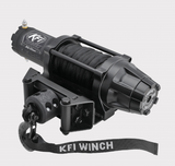 KFI 5000lb Assault Series winch with synthetic cable and dash switch for UK ATV