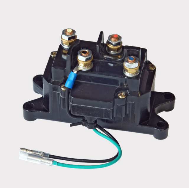Assault Winch Contactor KF Series four-wire 12V DC replacement for ATV winches, rugged winch part
