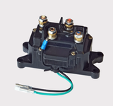 KFI Assault Series 3500lb 12V winch with black housing for ATV/UTV recovery