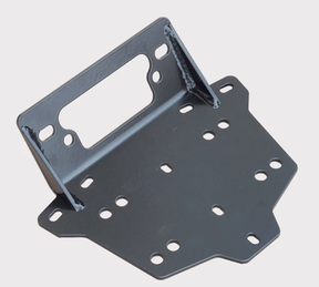 KFI winch mount plate for Can Am Maverick 1000R (2013–2017), black steel heavy-duty ATV/UTV mount