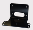 Winch mount for Kawasaki Mule 600/610, KFI, steel, powder-coated black