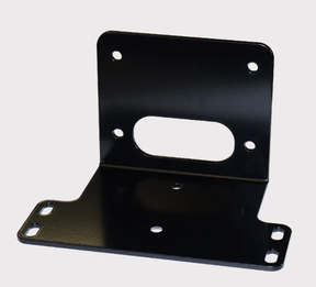Winch mount for Kawasaki Mule 600/610, KFI, steel, powder-coated black