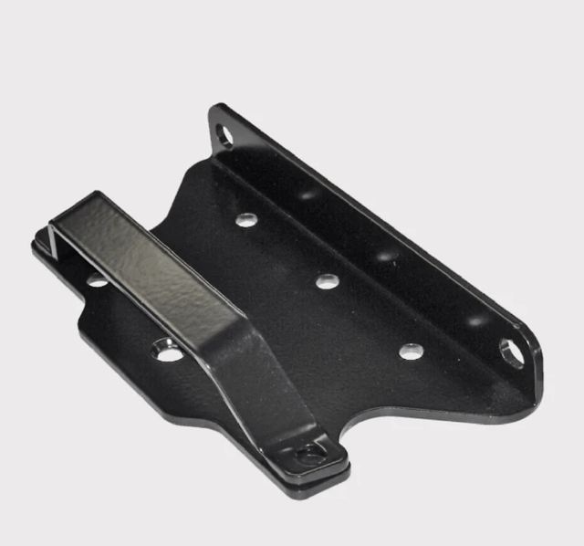 KFI winch mount plate for Can-Am Outlander 400/500/800 ATV, 2002–2014, powder-coated black