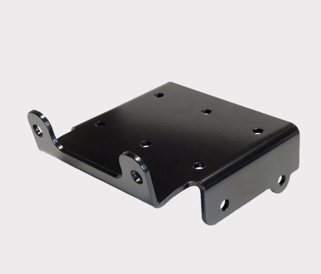 KFI winch mount for Suzuki King Quad 450/500/700/750 ATV 2005, black steel front-mount bracket