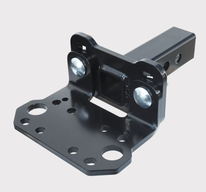 KFI Tiger Tail 2-Inch adjustable ATV mount in black steel, heavy-duty bracket.