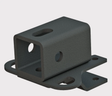 KFI 2-inch receiver hitch for Honda ATV IRS, dark gray, fits Foreman TRX500 and Rancher TRX420