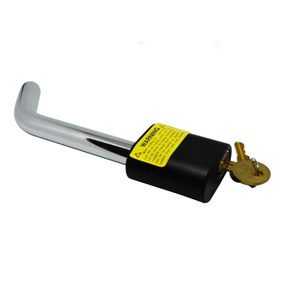 KFI 5/8-in grooved hitch lock for 2-inch ATV/UTV receivers with chrome pin and keys