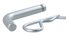 Hitch pin and clip set, 5/8-inch grooved for 2-inch square receivers