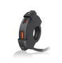 Hyper ATV/Motorcycle USB Type A & Type C dual charger with dual fast charging, black mounting ring