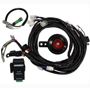 Quadtech Road Legal Kit for Can-Am Outlander 570cc UK road-registered black wiring harness with horn and connectors