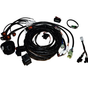 Quadtech UK Road Legal Kit for Honda TRX250 (04-19) quad; wiring harness with orange indicators and multiple connectors