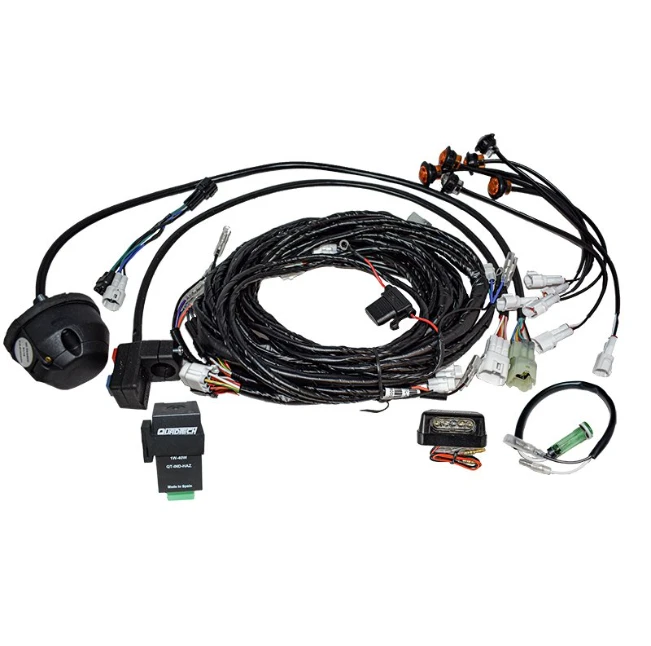 Quadtech road-legal conversion kit wiring loom for Yamaha Grizzly 700 (2019–2024) UK roads