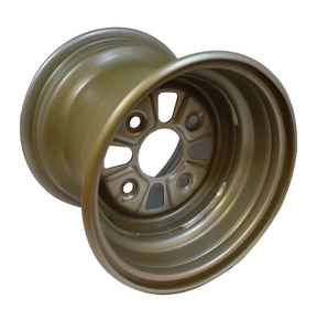 Two rear wheel rims in olive bronze finish for Honda TRX250 ATV, fits 1997–2020, OEM replacement by ATV City