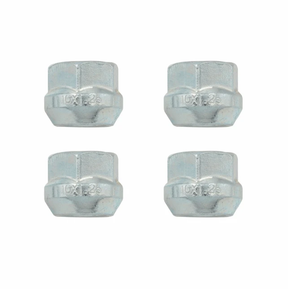 Wheel spacer nuts set, M10 x 1.25mm, four-pack for ATVs, ATV City UK supplier