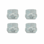 Wheel spacer nuts set, M10 x 1.25mm, four-pack for ATVs, ATV City UK supplier